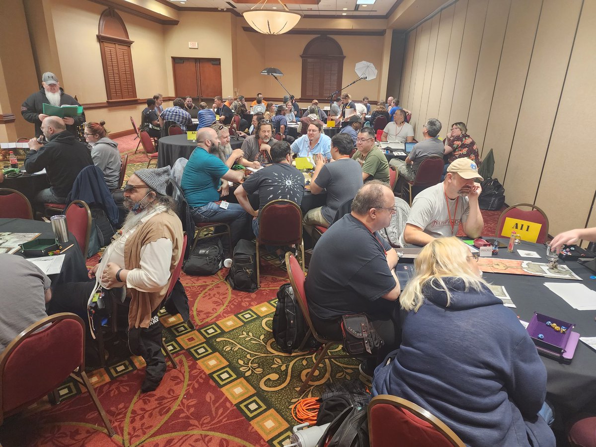 We have many adventures to play in our RPG room!  @scarabcon.com