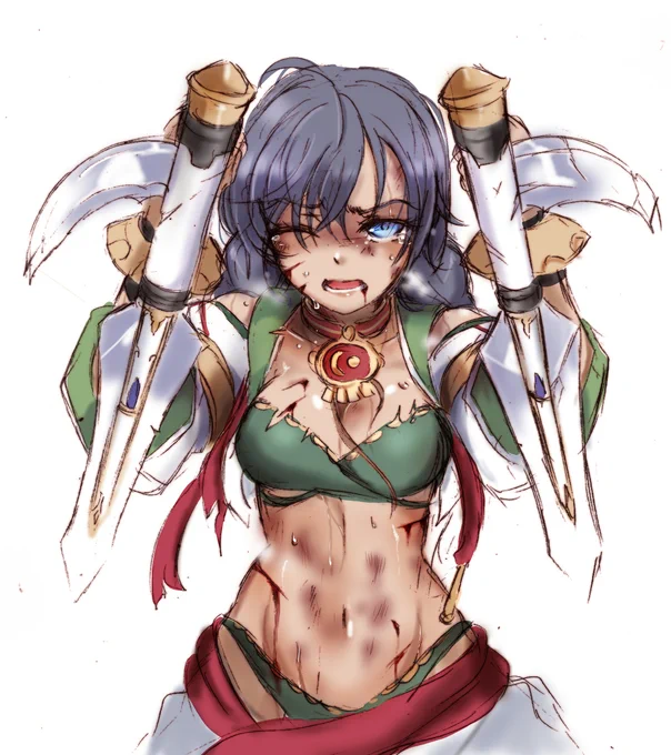 息抜きタリム #タリム #ソウルキャリバー #リョナ https://t.co/3swo9XGSYI 