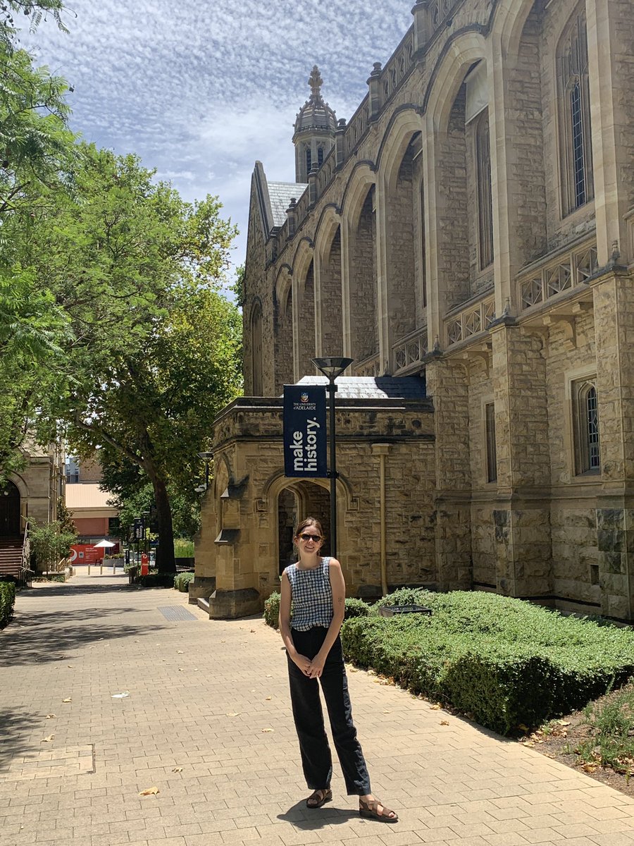 katherineatrail's tweet photo. Super thrilled to be starting a new chapter this week - a Master of Clinical Psychology at @UniofAdelaide!!! https://t.co/2NXWCYts5m