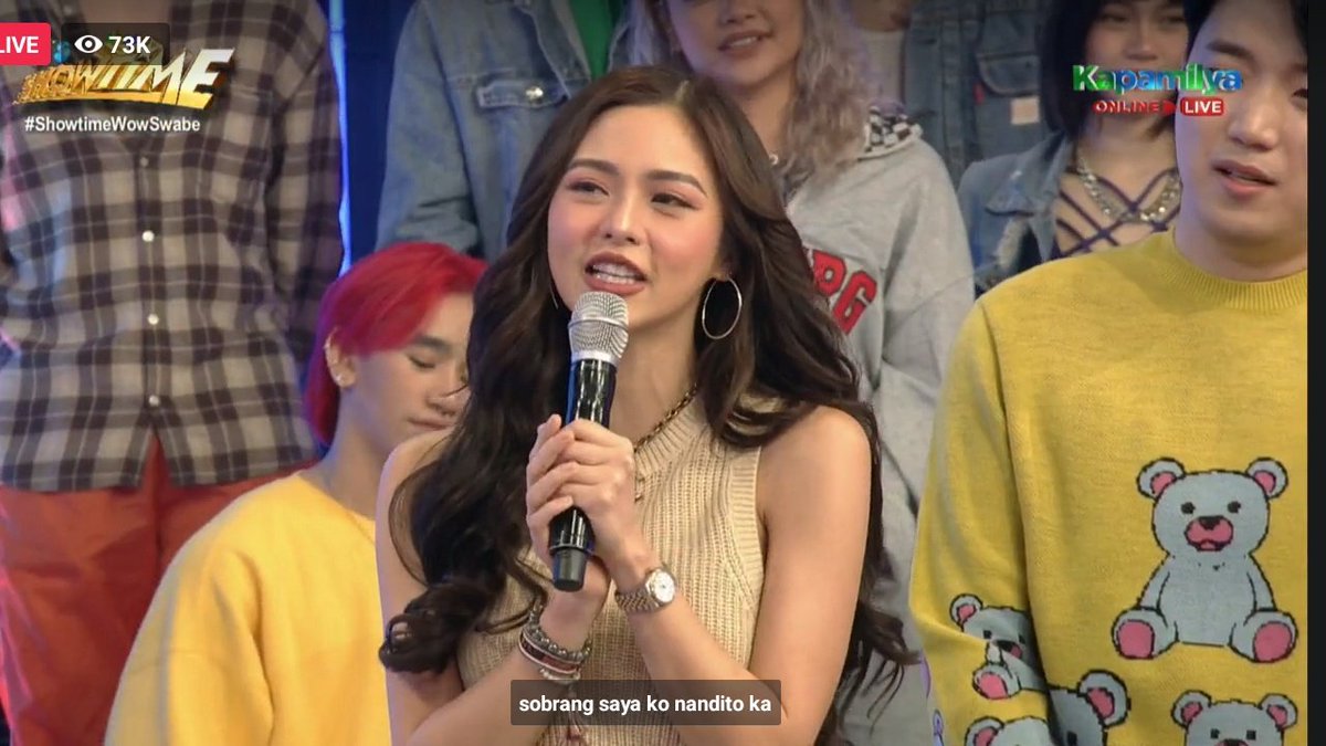 _kimxiii's tweet photo. KUYS VHONG &amp; KIMMY

#KimChiu @prinsesachinita 
#ShowtimeWowSwabe https://t.co/T1NJgftoUG