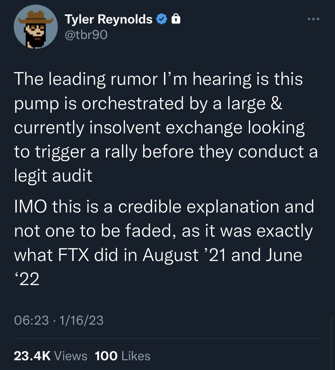 Disbelief is a strong emotion.

What if this rally is for real? #Bitcoin 

Even so, the market is always right. It does not matter what caused the price to move. 

Only humans have to find justification for things out of their control.