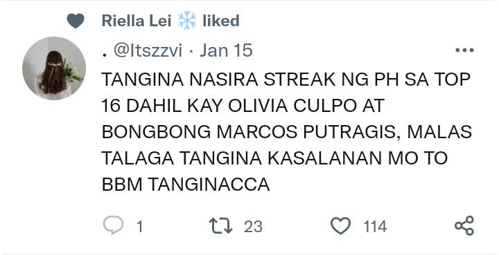 UniTeam31M's tweet photo. Pa murangarin eto para maranasan din niya   kung maka sisi kay BBM 
https://t.co/l80qzTamFm https://t.co/92xfjazmD4