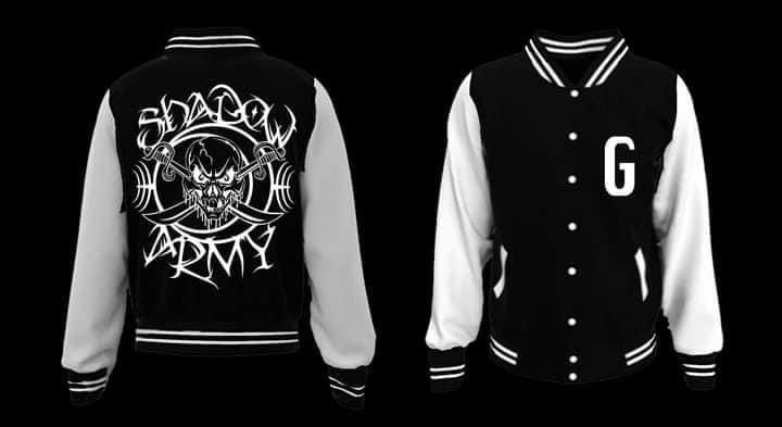 ShadowGermany's tweet image. Now get a free T-shirt with Any or of A #shadowarmy varsity jacket (available in new colors) or shadow army hoodies. Now restocked and available!!!
Drop @lexthehexmaster a DM if interested. #lexthehexmaster #varsityjacket #freetshirt #getemtoday
