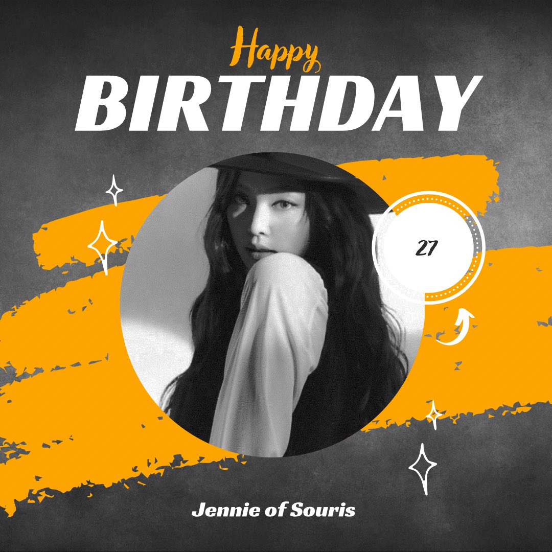 OfSouris's tweet photo. Happy birthday of all Jennie RPs of Souris! Happy 27th birthday to all of you 🥳 https://t.co/g7B7jbi32u