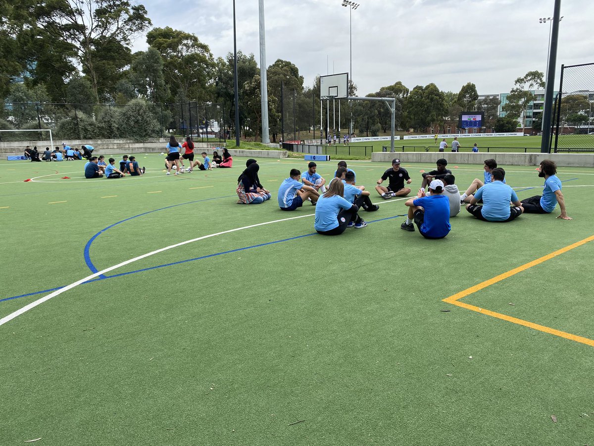 CITCMelbourne's tweet photo. Young Leaders are back for 2023! We had a great day we planning our range of programs that will run throughout the year.

Thanks to our friends at @HuddleNMFC for hosting us🦘 https://t.co/VmChzjKqmJ