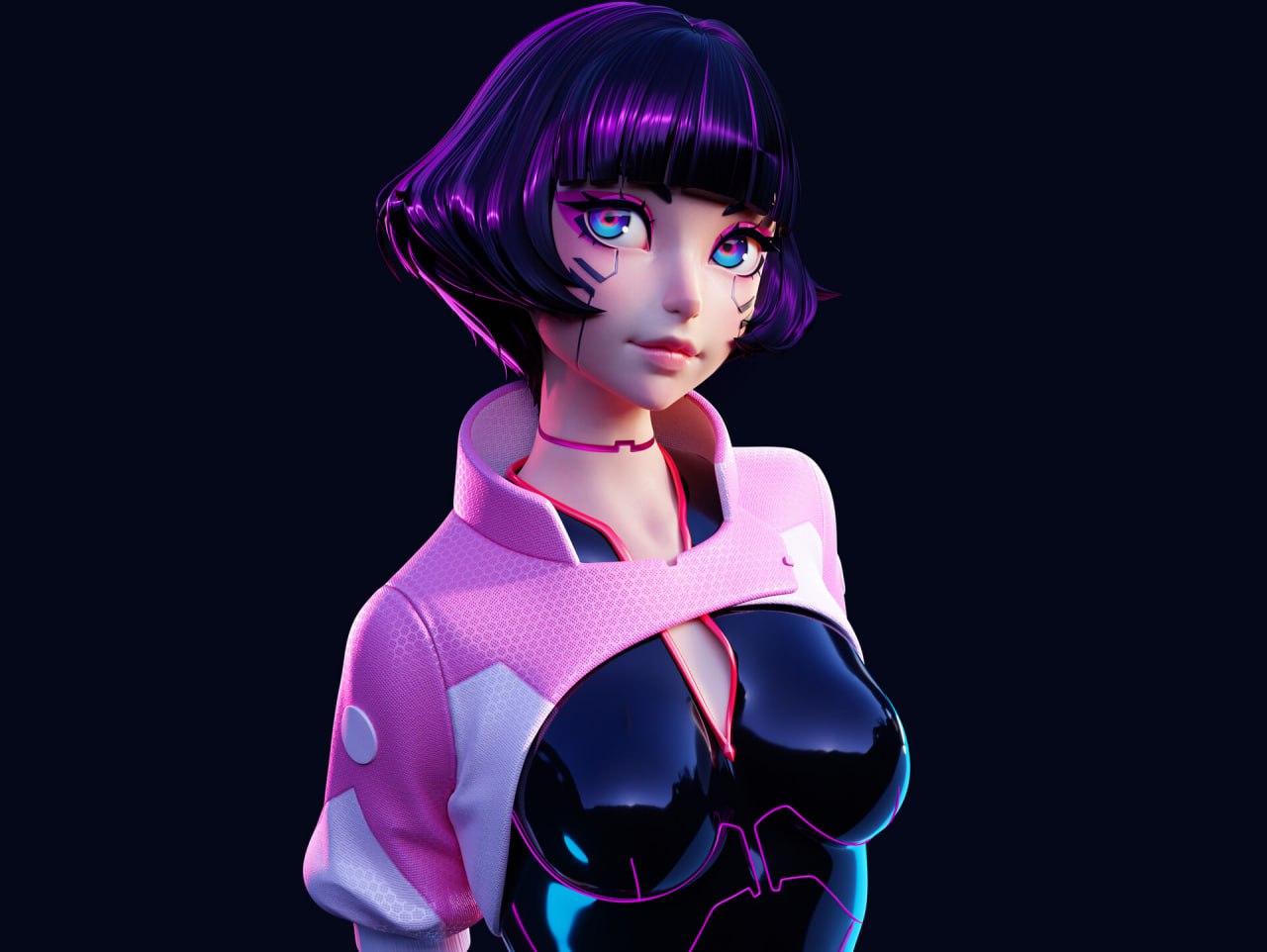 Lucy from Cyberpunk: Edgerunners Recreated in Cyberpunk 2077