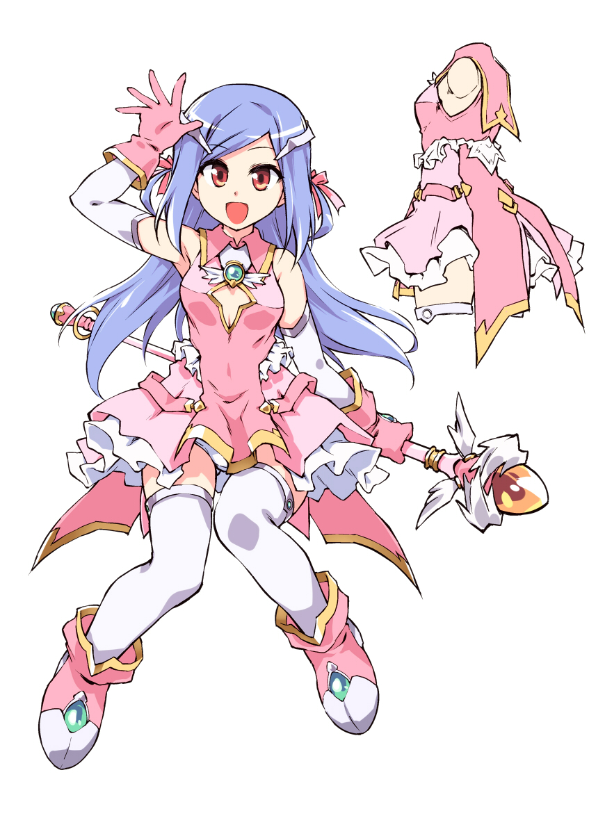 そういえば以前「いくつか提出したうちの一つが使われるパターン」の残りに魔法少女風デザインがあったなぁと思い出したので供養 