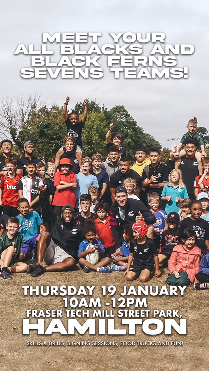 Come on down and say hey, Hamilton!👋🏽

<a href="/HSBCNZ7s/">HSBC NZ Sevens</a> | #HSBC7s