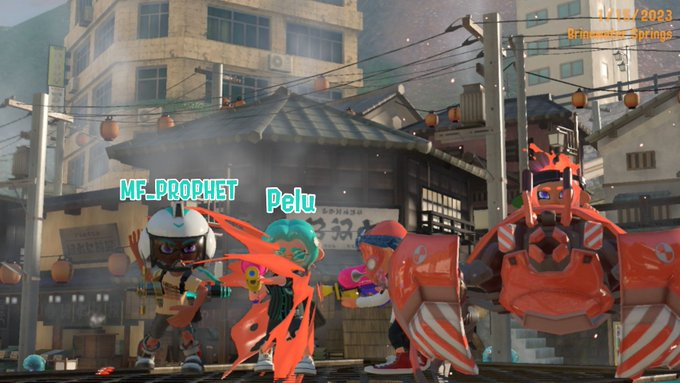 GGs to everyone in <a href="/DoubleTrbl_spl/">Double Trouble</a>'s Dual ink #124!
2nd place 🥲
Roster: Me &amp; <a href="/Geo48spl/">Gio // Clarion</a>
Also thanks to @MF_PROPHET for the pics!