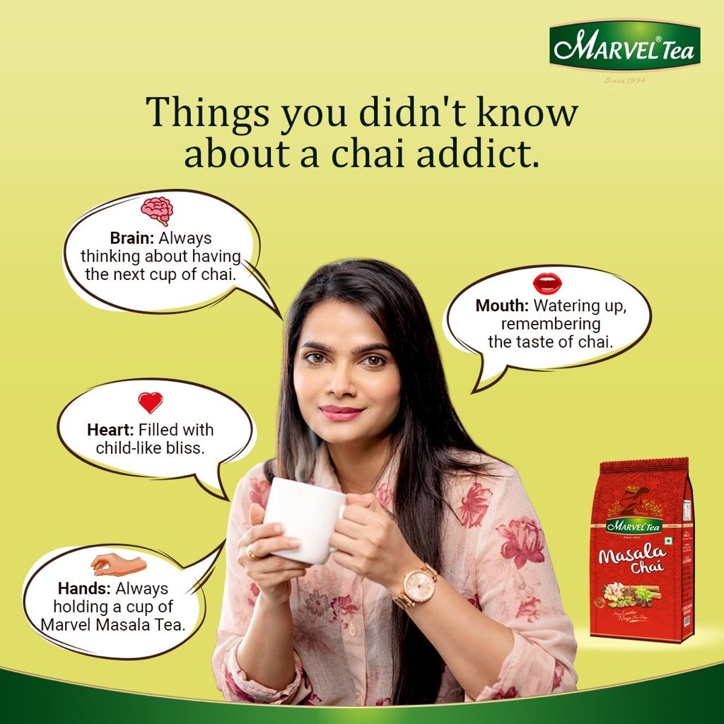 marvellimited's tweet photo. A cup of chai is a solution for everything.
#marveltea #tea #chai #chaiaddict #tealovers #teacompany https://t.co/yAIRboijtv