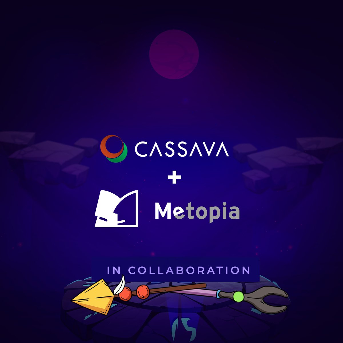 💪We are collaborating with @MetopiaMetopian to give out a total of 4,000 💰CB #Coins to 20 users.👇

✅Follow @officialcassava &amp; @metopiaMetopian on twitter.
✅Create your #AfriMyth avatar
✅Complete the tasks in the link below👇
gleam.io/MmquY/cassava-…

#airdrop #giveaway #Web3