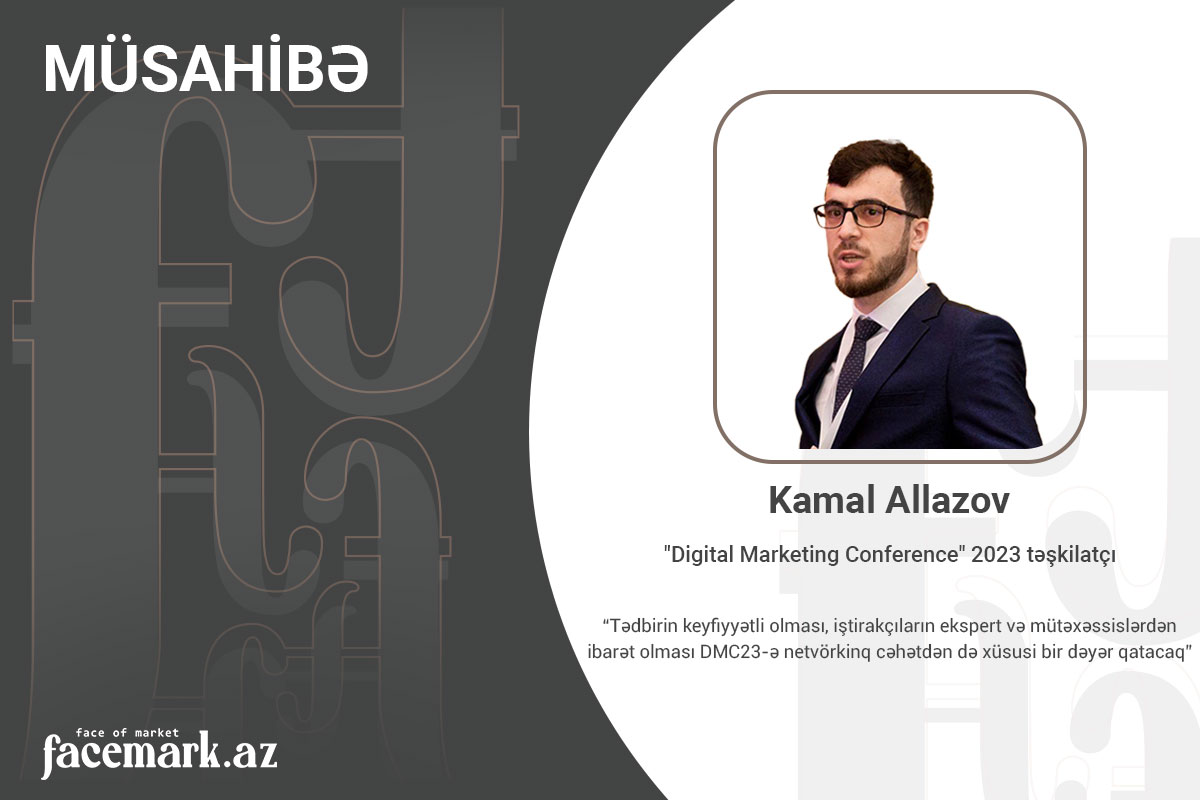 AzFacemark's tweet photo. Kamal Allazov: "Tədbirin keyfiyyətli və iştirakçıların ekspert və mütəxəssislərdən ibarət olması DMC23-ə netvörkinq cəhətdən xüsusi bir dəyər qatacaq"

Ətraflı: https://t.co/sPOBdjSBew https://t.co/4O6Bufl0b5