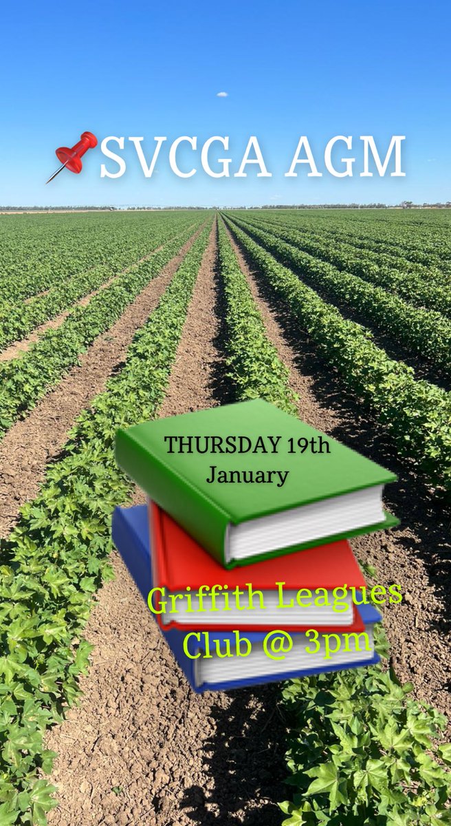Southern Valleys Cotton Growers Association (@southernvalleys) on Twitter photo ποΈSVCGAβs AGM is on this Thursday at Griffith Leagues Club 3pm. <a href="/csd_cotton/">CSD</a> <a href="/LachlanDanckert/">Lachlan Danckert</a> <a href="/LukeSampson8/">Luke Sampson</a> <a href="/cleton_paul/">Paul cleton</a> <a href="/flewitt777/">Paul Flewitt</a> <a href="/IRECNSW/">IREC</a> <a href="/CottonInfoAust/">CottonInfo</a> <a href="/CottonAustralia/">Cotton Australia</a> ποΈSVCGAβs AGM is on this Thursday at Griffith Leagues Club 3pm. <a href="/csd_cotton/">CSD</a> <a href="/LachlanDanckert/">Lachlan Danckert</a> <a href="/LukeSampson8/">Luke Sampson</a> <a href="/cleton_paul/">Paul cleton</a> <a href="/flewitt777/">Paul Flewitt</a> <a href="/IRECNSW/">IREC</a> <a href="/CottonInfoAust/">CottonInfo</a> <a href="/CottonAustralia/">Cotton Australia</a>