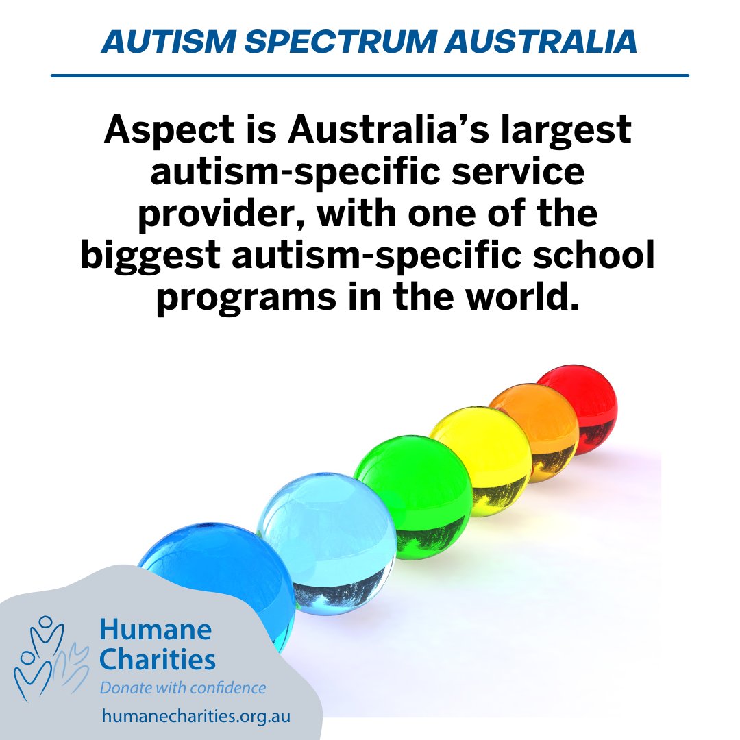 HumaneCharities's tweet image. Autism is often diagnosed at an early age. You can work with @AutismSpectAust to prepare your young children for the next stage of their lives as they become a different brilliant. #donatewithconfidence