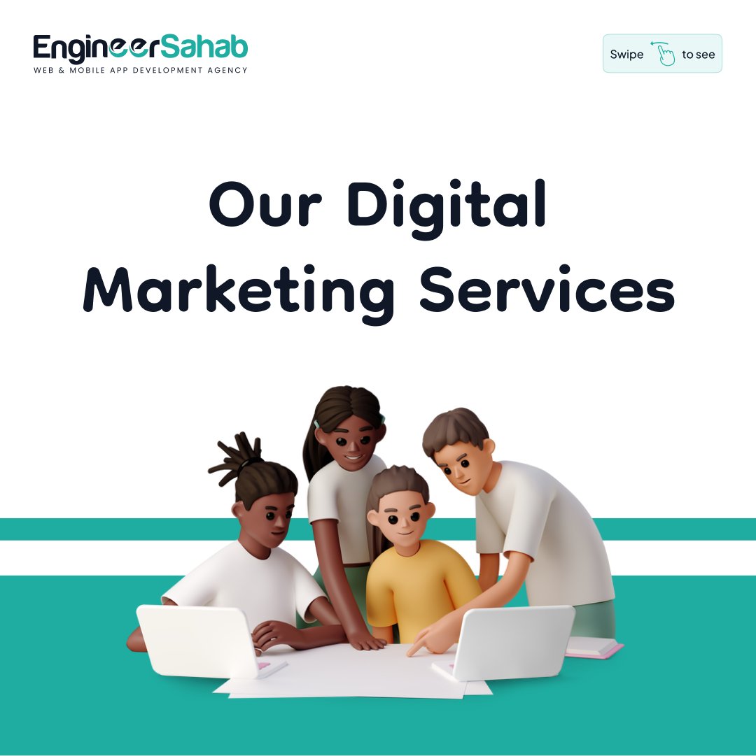 engineersahab_'s tweet photo. Unlock your digital potential with our comprehensive digital marketing services!

Find us at- https://t.co/puBJKC3NxT

#enginersahab #digitalmarketing #seo #ppc #socialmediamarketing #contentmarketing #emailmarketing #mobilemarketing #advertising #marketingstrategy #onlinemarket https://t.co/5BnfeQJI7B
