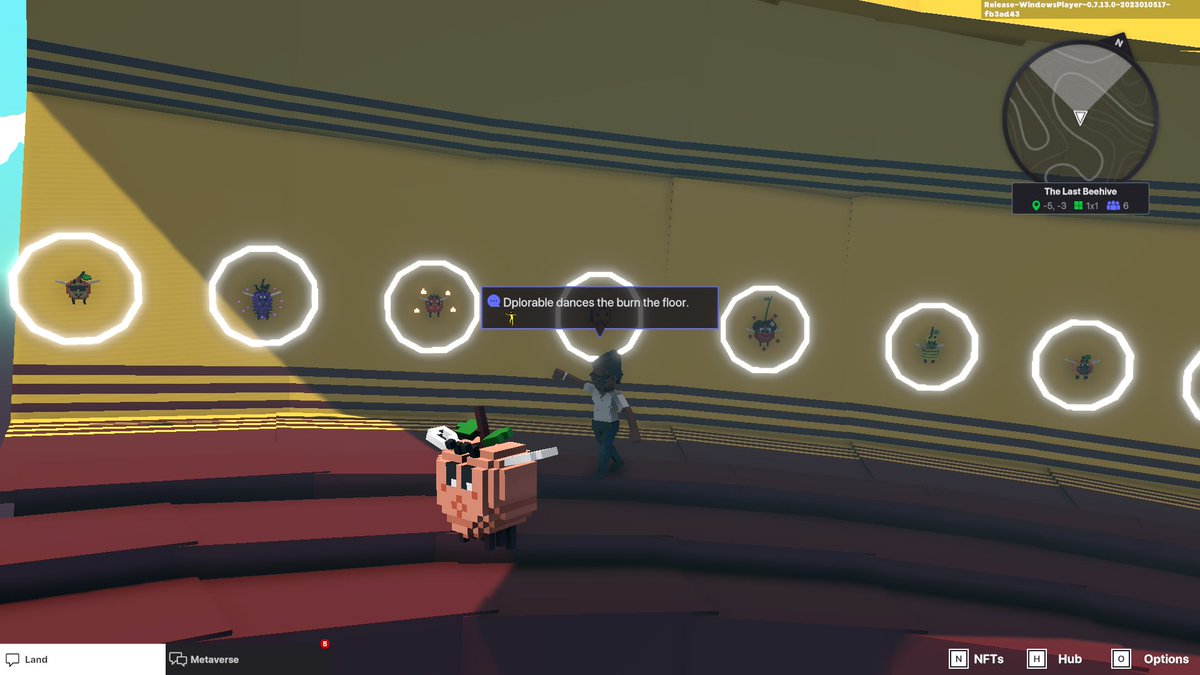 Dpl0rable's tweet photo. @TheSandboxGame Saving the bees in @thesandboxgame metaverse! 🐝 More replies = more $SAND donated! https://t.co/wxNerA5CzK