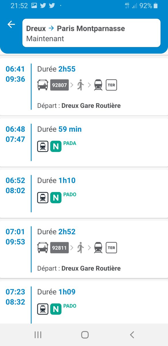 DreuxParis's tweet photo. #RECORD BATTU @IDFmobilites @lignesNetU_SNCF 2h53 pour faire un #dreux-#paris Comment font les #drouais et @eurelien pour rejoindre leur lieu de travail en train?Nous voulons des conventions @RemiTrain #NOMAD pour les trains direct @RCValdeLoire @fbonneau #founié @Pierrefbillet https://t.co/7OYytulZfl