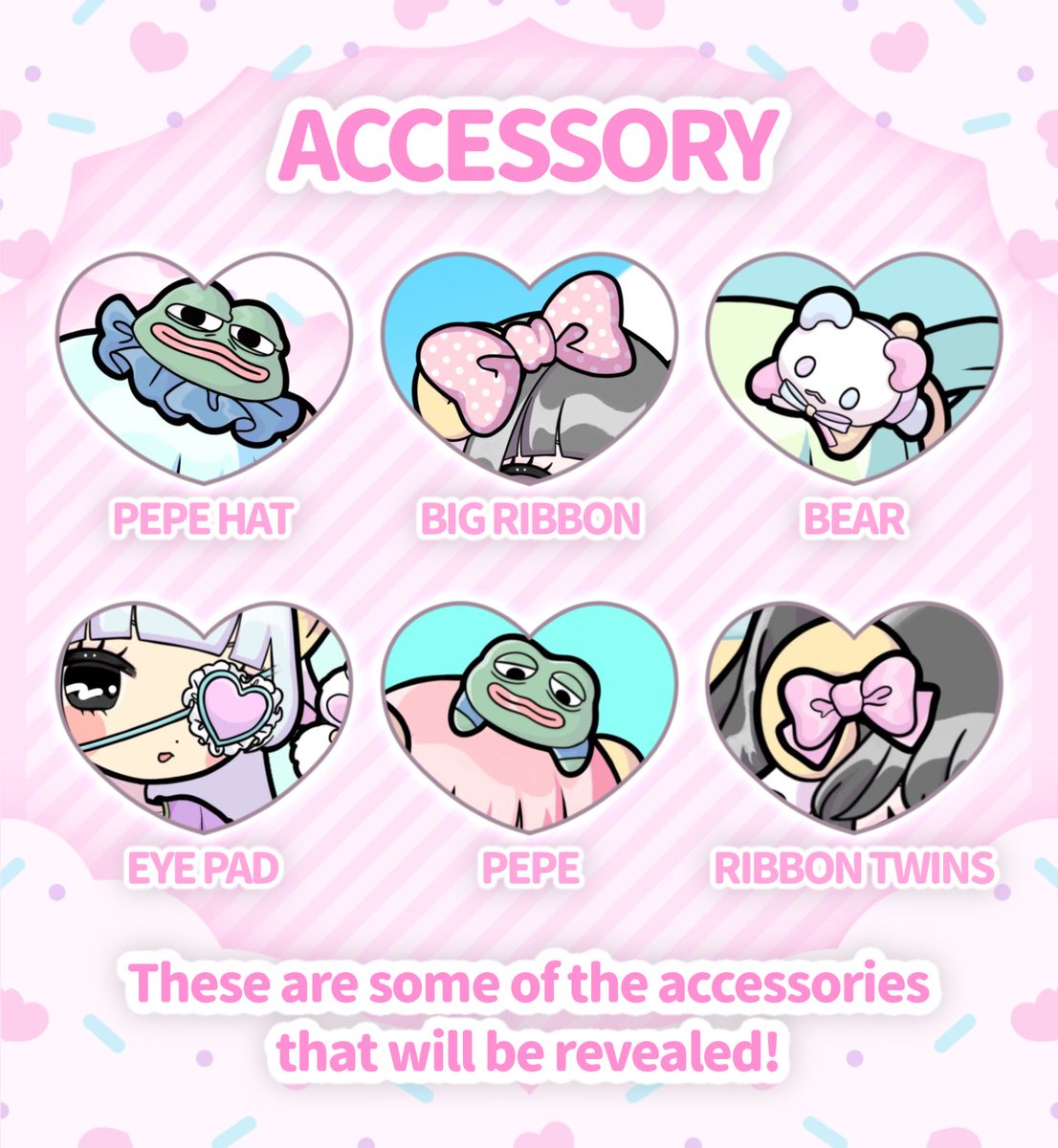 🌈🐺news🐏🌈

I'll show you guys a little bit hehe🤭💗

🌷ACCESSORY🌷