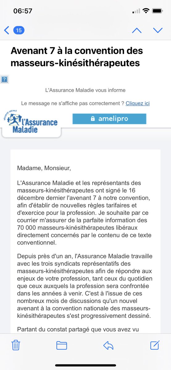 AlbanCheret's tweet photo. Monsieur @ThomasFatome ce n’est pas parce que 1/3 des syndicats représentatifs a accepté votre proposition que tous les kinés sont d’accord. Après le refus de l’avenant 7 par les 2 autres syndicats, il va donc falloir faire mieux. @alizekine @SNMKR1 #negokinecnam @_FFMKR https://t.co/3poc97omlj