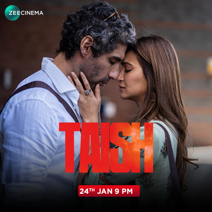 A story of friendship, betrayal, and loss of innocence - you won’t take your eyes off the screen! Watch #Taish on 24th January at 9 PM, only on #ZeeCinemaME #HarshvardhanRane @iamsanjeeda @jimSarbh @PulkitSamrat @kriti_official