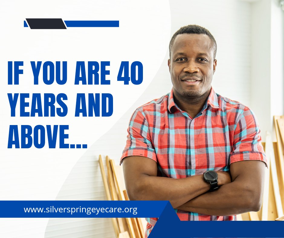 SilverspringEye's tweet photo. For older adults, Some visual and changes occur with increasing age. 
Experts recommend that Everyone over age 50 should have a dilated eye exam every year or as recommended by your eye care professional, even if you have good vision and don’t use glasses.
https://t.co/uvQyLMbISb https://t.co/byeBFhl3IA