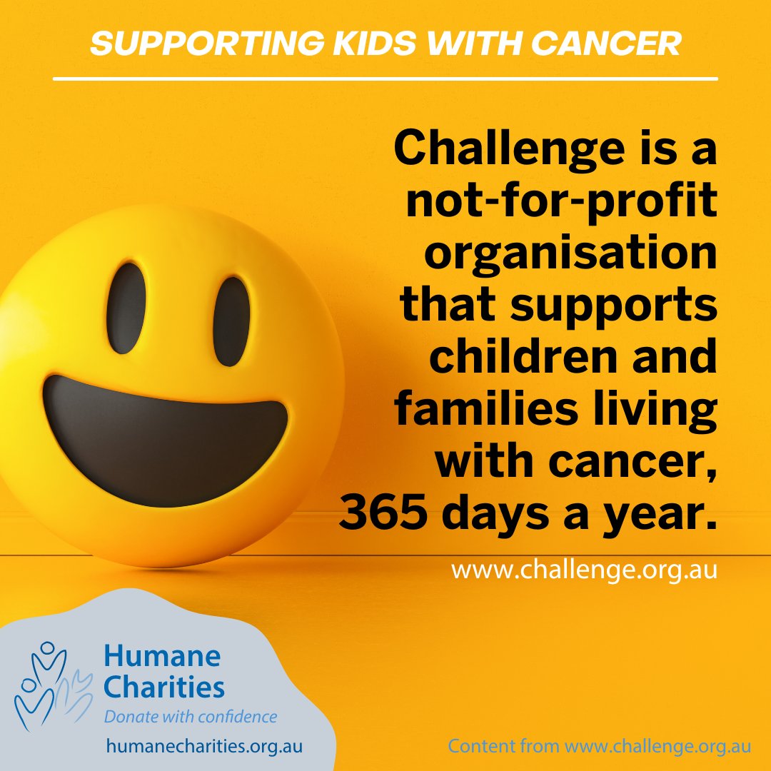 HumaneCharities's tweet image. Challenge's support is free and immediate, helping to lighten the cancer journey by addressing the practical, social, and emotional needs of all their members. #donatewithconfidence
