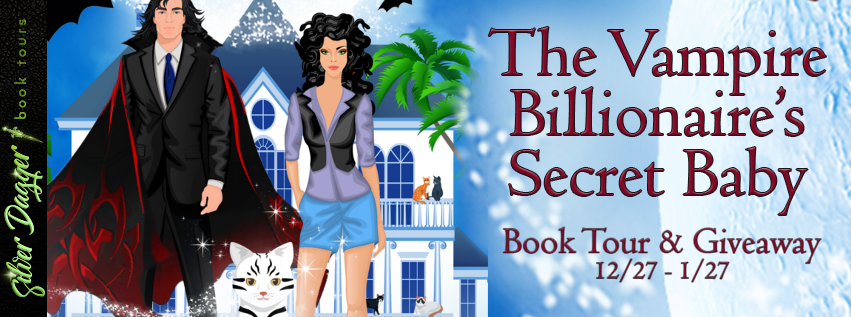 The Vampire Billionaire's Secret Baby - Cat's Paw Cove Book 26 - Sweet Paranormal Romance - and a Giveaway #SweetParanormalRomance #SweetPNR #Giveaway trbr.io/Ae6SkAr via @tinadonahue
