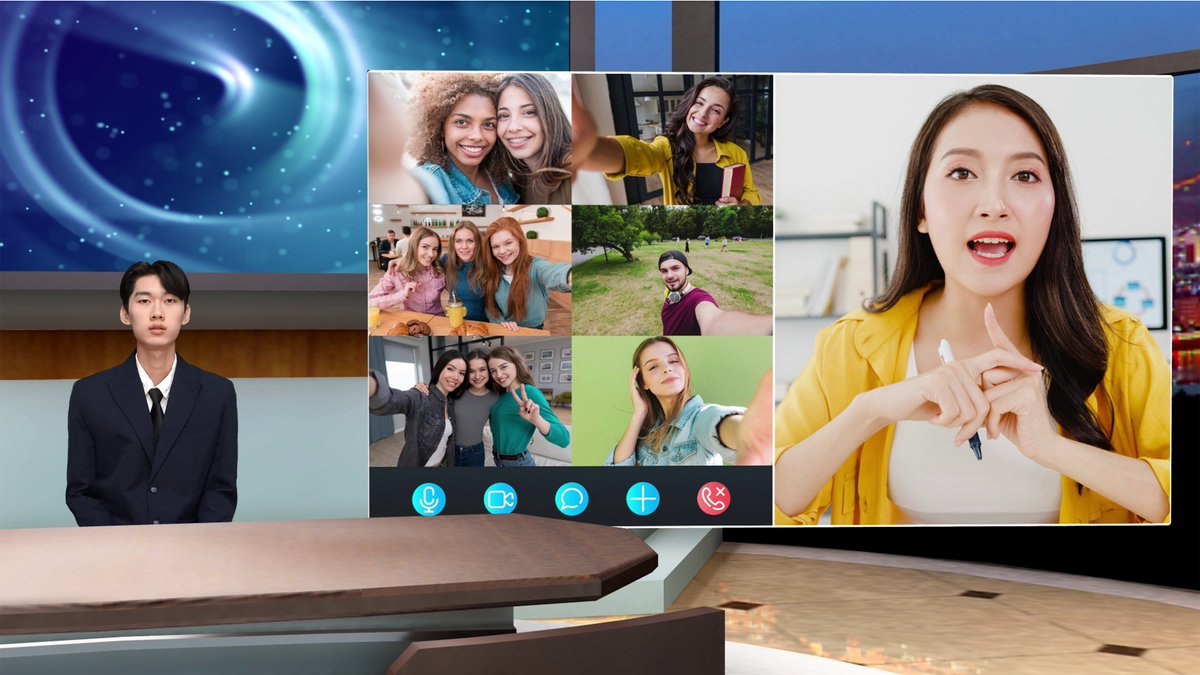 KORADCO's tweet photo. Say hello to AnySet, the game-changing media creator software from KORAD. 3D virtual sets for stunning live broadcasting & video production. An online total solution platform at your fingertips. Unleash your creativity! #AnySet #VirtualStudio #LiveBroadcasting #VideoProduction https://t.co/tKm6Z9tFhM
