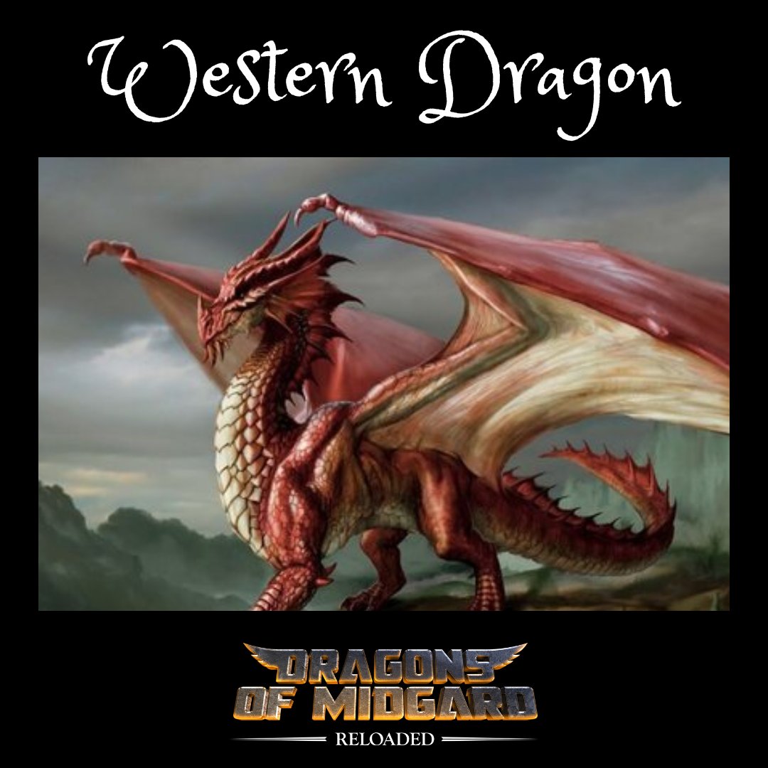 dragons_midgard's tweet photo. Western dragons are giant, six-limbed standard dragons. They have the ability to breathe fire and are capable of speech. These dragons are considered to be evil creatures.

#P2E #DragonsOfMidgard #P2EGame #NFTSales https://t.co/ZvgWBKgdtm