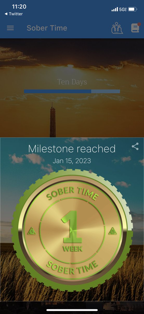 SoberShitTalk's tweet photo. Day 8: Day 7 just ended and I feel good. I made the meeting tonight. It was my first meeting. I wasn’t sure about staying, but I ended up relating to a few people. I met a couple people and we ended up talking for another hour. #firstmeeting #oneweek
#SoberChef #RecoveryPosse https://t.co/PfzXQKqxNF