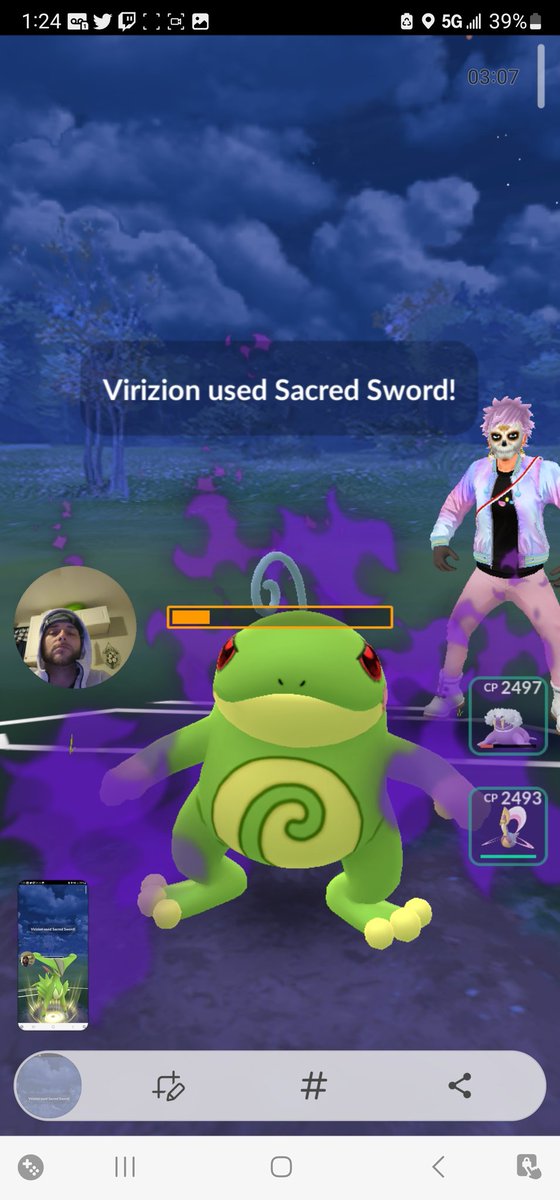 josephcup18's tweet photo. This one at the end It should be entitled sacred sword for life I guarantee it's the next D buff or nerve That they do like they did with charm   poison Fang #pokemonGo #UltraLeague  #GOBattleLeague  #Pvp #GOBattle 
#Battles 
#GOBattleDay #InEffect https://t.co/OXHUQoBXo0