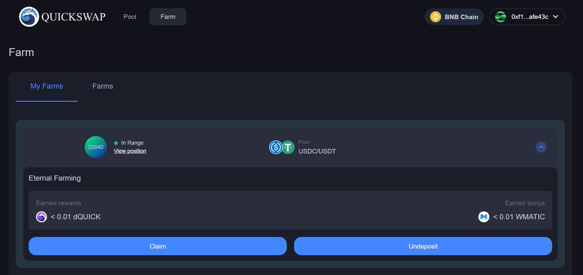 Dadanradensenop's tweet photo. @dappOS_com @QuickswapDEX 
lucky me find this protocol 😄

#dappOS #quickswap https://t.co/9RgjfZEhT5
