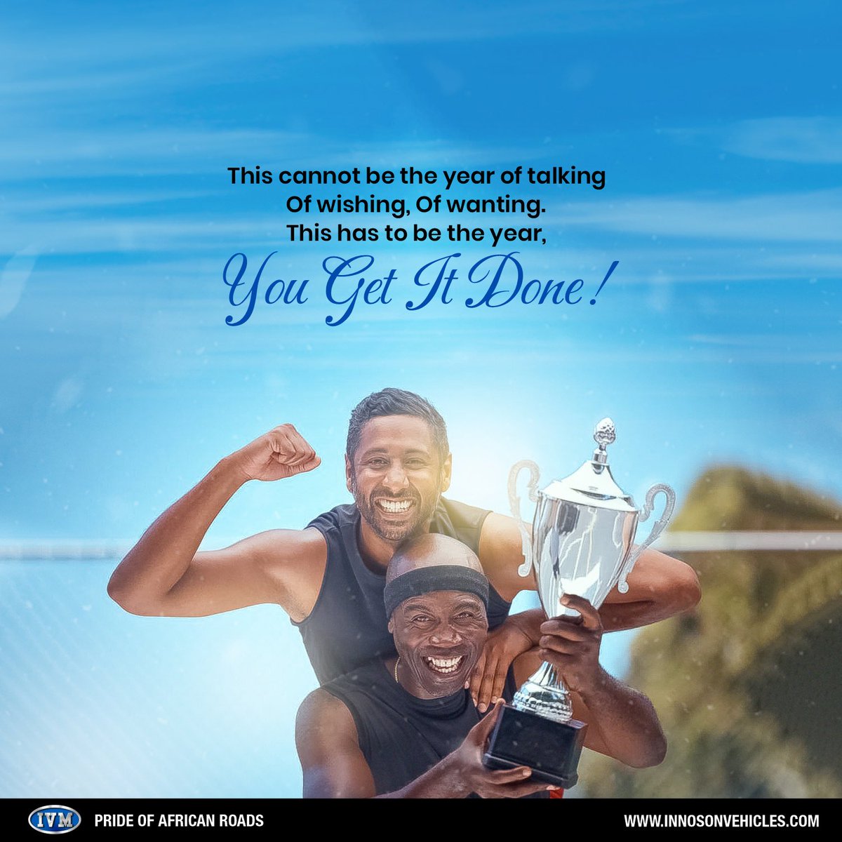 innosonvehicles's tweet photo. This is the year you get it done. #mondaymotivation https://t.co/6sX8bJdnfr