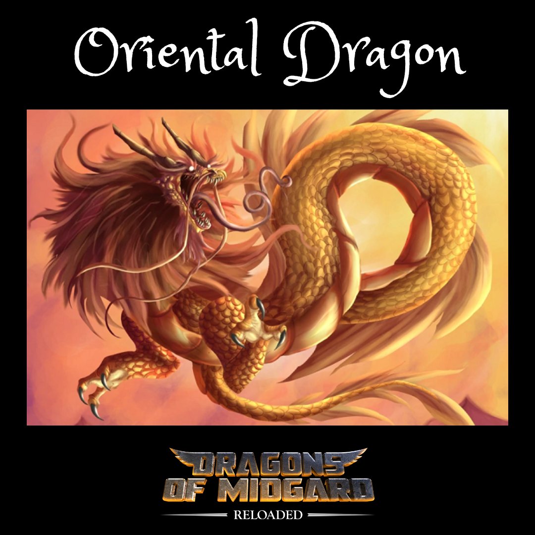 dragons_midgard's tweet photo. Oriental dragons are an integral part of Chinese culture. They symbolize good luck and are known to control the weather. These are snake-like creatures with no wings.

#P2E #DragonsOfMidgard #P2EGame #NFTSales https://t.co/5T07fBfq1O