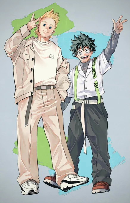 トオガタクンとミドリヤクン 
