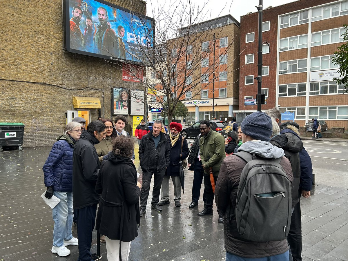 JM4NorwoodGreen's tweet image. One part of #Ealing #Localplan engagement was a #Southall walking tour - fabulous experience despite weather looking at different areas including #Southall #ElizabethLine station @tgqwestlondon #SouthallSquare #SouthallPark #SouthallBridge &amp;amp; #MargarineWorks #communityengagement
