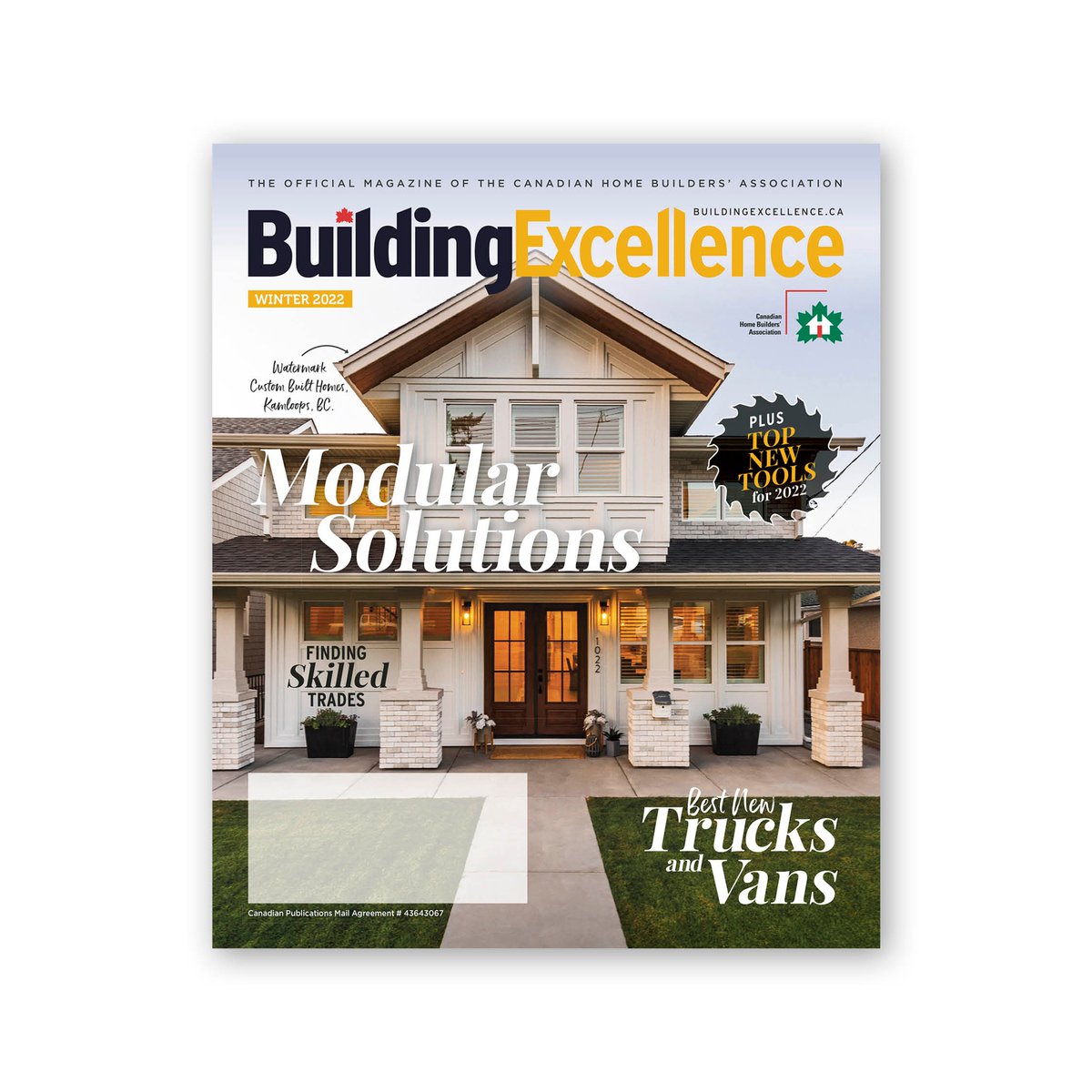 CHBACI's tweet photo. Look who's featured on the cover of @CHBANational's Building Excellence 2022 Winter Edition: CHBA CI member Watermark Custom Homes! 👏

#chba #chbaci #kamloopshomebuilder https://t.co/nuKtSs672a