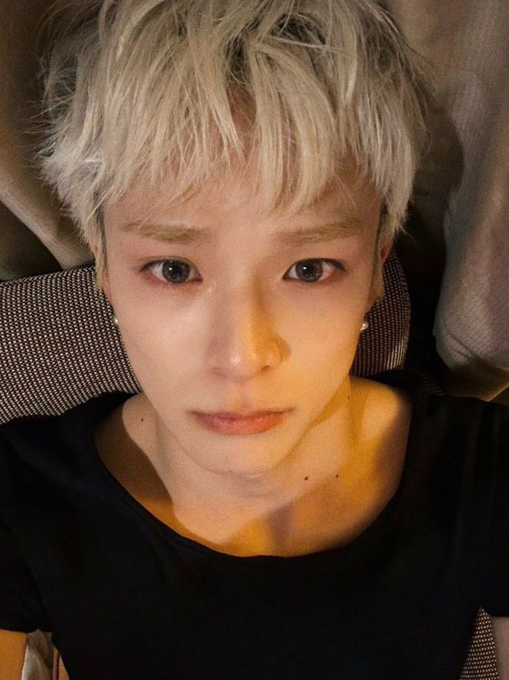 he's so handsome even though he's only wearing a black shirt :o #ASAHI