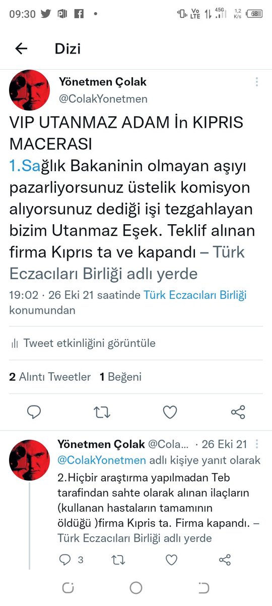 ebemtolll's tweet photo. 29 Ekim de yazılmış @yucelyenilmez
, @muratagirel de yeni yazmış ..

İzleyiciler :
@C_Sarialioglu 
@ozgunsagir 
@eczsinan 
@ErcanliTaner 
@ColakYonetmen
@UtanmazAdam1905 
@IMUrBEST_friend https://t.co/H84h1SFUqo