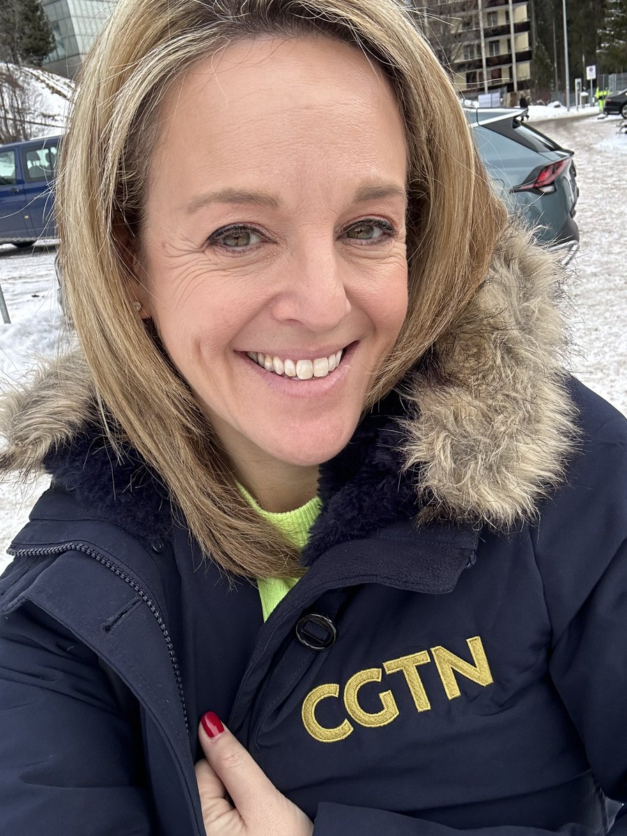 Juliet_onair's tweet photo. We’re at @wef #wef23 all week to meet the movers and shakers looking to transform the global economy in the near term before long term risks reach their tipping point. Watch @CGTNEurope CGTNEurope #wef23 https://t.co/apgtPWb4fB