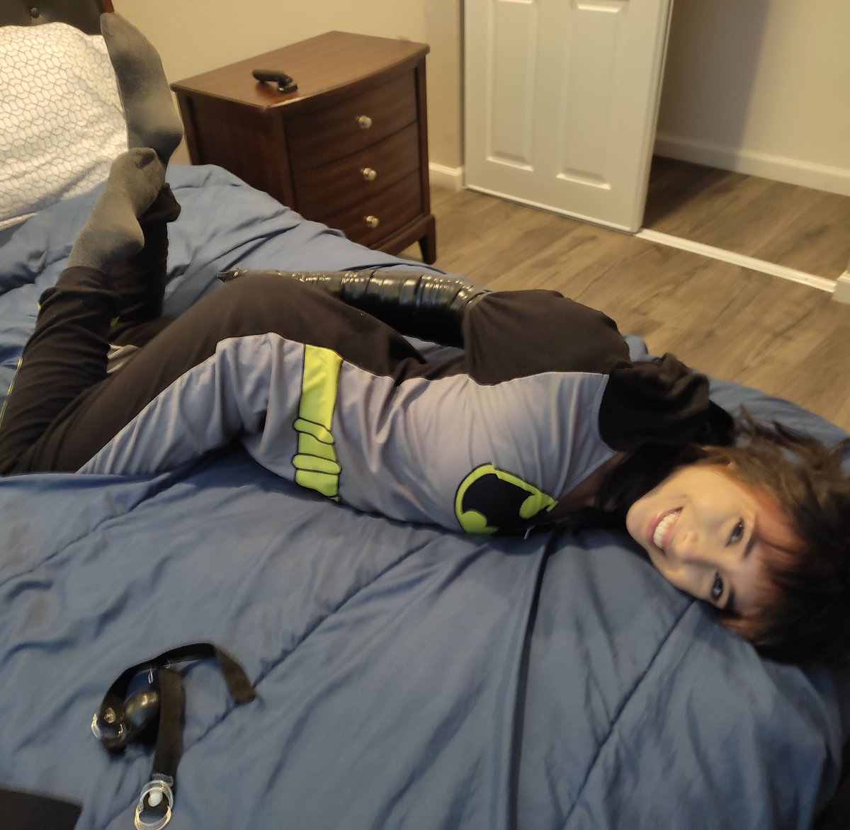 #strictties #bondage #costumebondage #elbowbondage #tapebondage