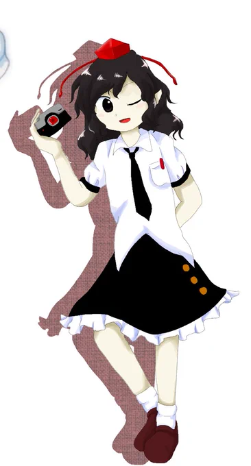 あんま再掲しないけど神霊廟風のあややは好きだったからします#ZUN絵風 