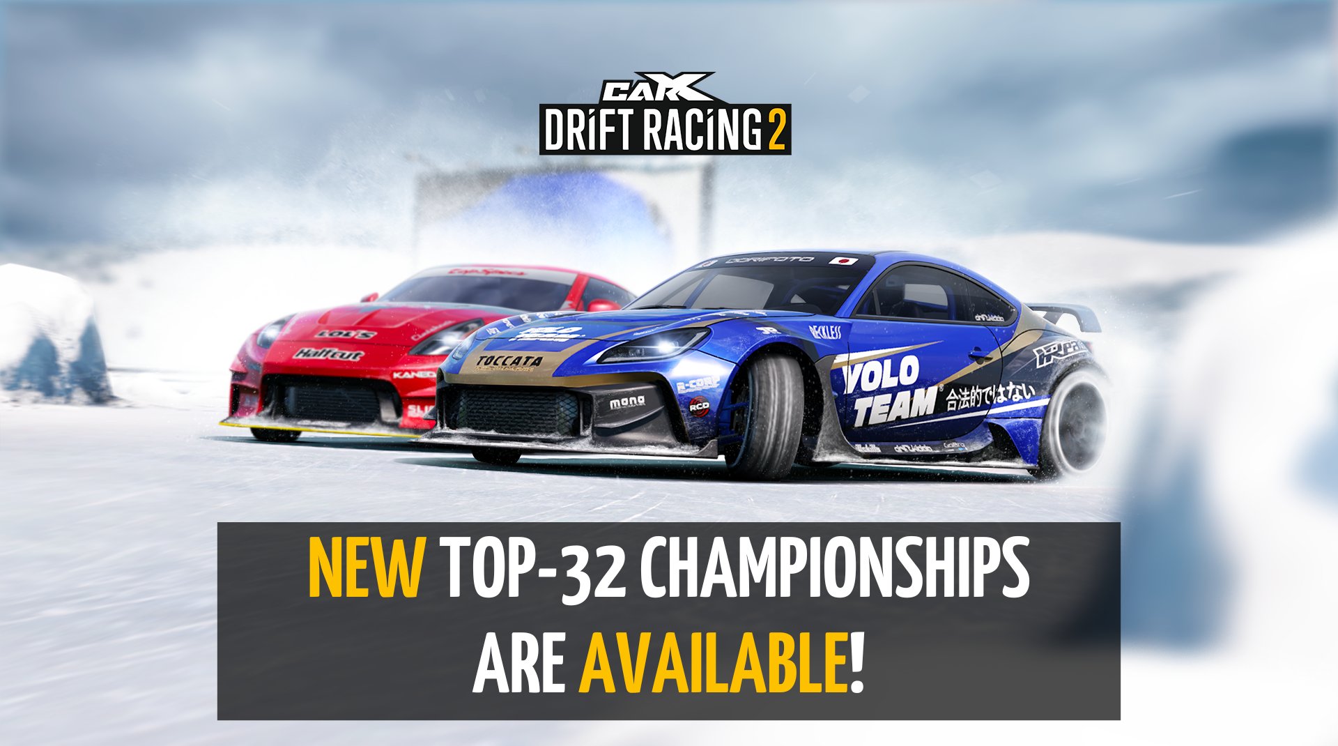 CarX Technologies on X: What's up drivers!💥Just in case you've missed,  new CarX Drift Racing 2 Top-32 championships are already available!🔥 Check  it out!  / X