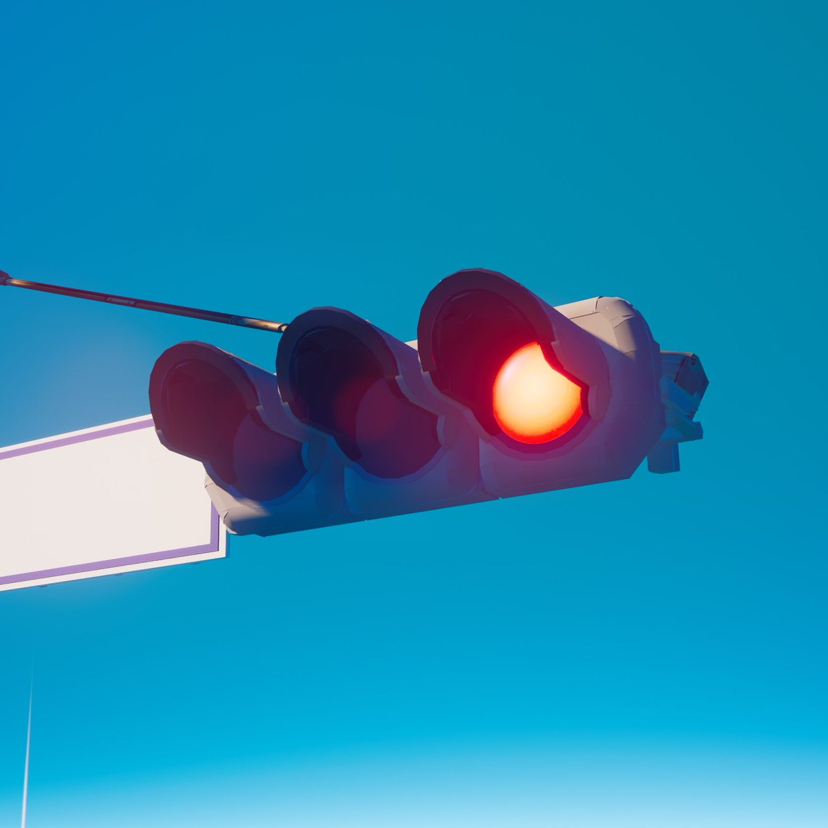 信号機作った！結構リアルに見えない？