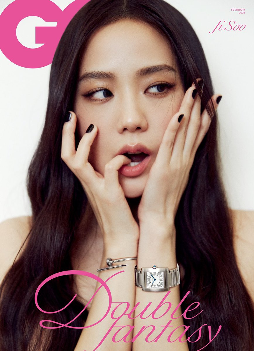 tracklist's tweet photo. DEUSA! Jisoo, do BLACKPINK, para a edição de fevereiro da GQ Korea ❤️ https://t.co/qKd7Dyf0OJ