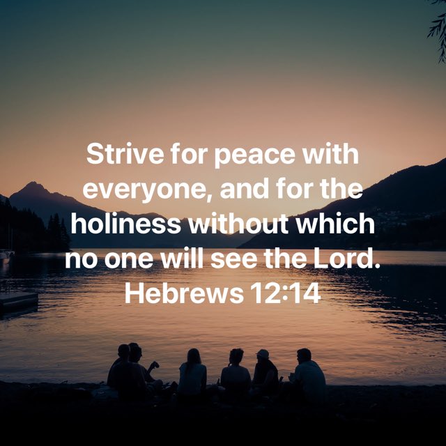 lseamans's tweet photo. #VOTD 16Jan2023 #Peace #Holiness https://t.co/xzEnHYzZoq https://t.co/AAa0E1L3jR
