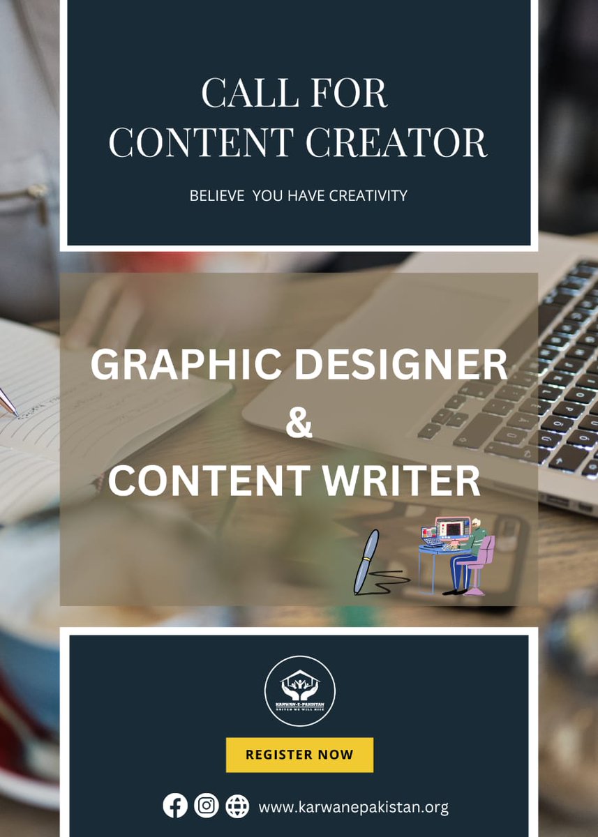 kep_trust's tweet photo. We are looking for:
• Content Writer
• Graphic Designer
As a member of our team working in digital media, join us and become a part of the most passionate working community to polish your creative skills as a digital media team member.
Register Here
https://t.co/tgArboKOCF https://t.co/dgOia1L1hO