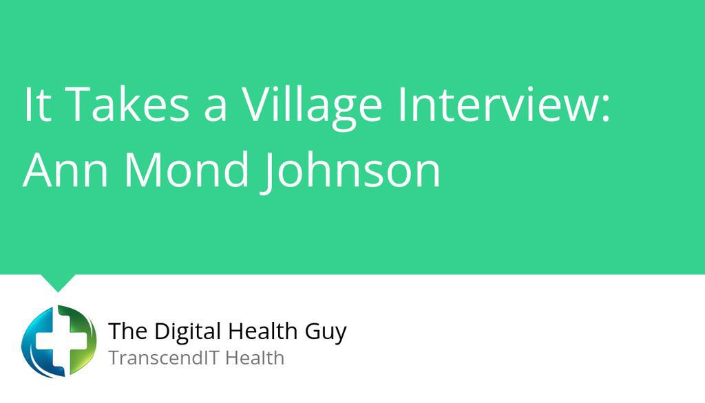 TranscendITHlth's tweet photo. "Read Kevin's interview with Ann Mond Johnson of https://t.co/eL69VkQHtX. Her experience includes building, launching and leading client-driven companies that have been innovators in healthcare technology and data to support consumers using healthcare." https://t.co/YC9p5yCZNc https://t.co/nasHnYvt2V