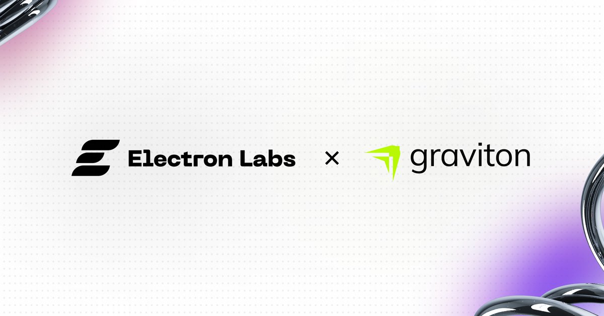 Excited to announce our partnership with <a href="/JoinGraviton/">Graviton Web3 Accelerator</a> 🤝 

Together, we'll work towards creating a growth focused ecosystem for Indian web3 startups!

Apply now bit.ly/joingraviton

Selected startups will get upto $50k initial funding, and mentorship from industry leaders 💯