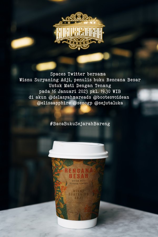 Sejam lagi kita kumpul. Gabung, yuk. Kita ngobrol santai. 🙏🤗

<a href="/delasyahmareads/">Delasyahma Liauw 📚</a> <a href="/sejutaluka/">Hadi Putra ✨</a> <a href="/elisaapphire/">Elisa</a> <a href="/senogp/">Seno GP</a>